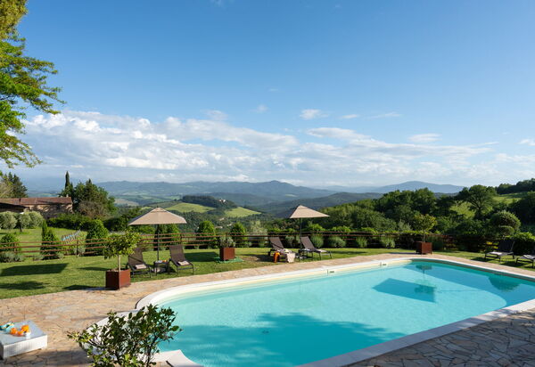 Villa la Cerbaina: Esterni, Piscina, Vista Panoramica
