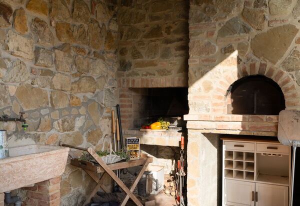 Villa la Cerbaina: Esterni