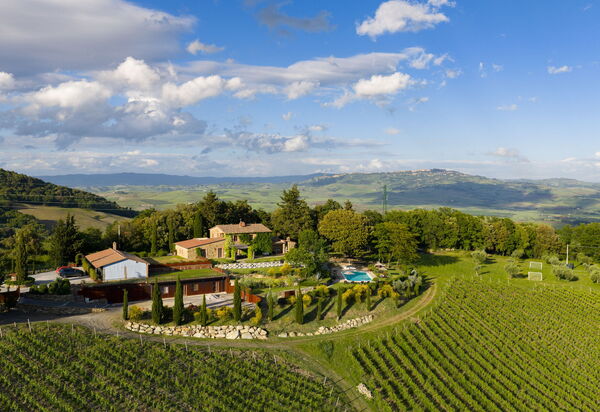 Villa la Cerbaina: Esterni, Idromassaggio, Piscina, Vista Panoramica