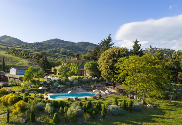 Villa la Cerbaina: Esterni, Giardino, Piscina, Vista Panoramica