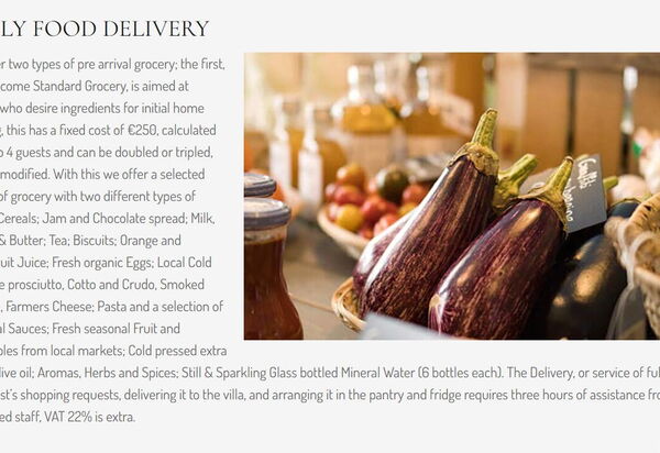 Villa la Cerbaina: Servizi