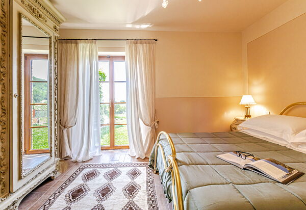 Villa la Cerbaina: Camera da letto