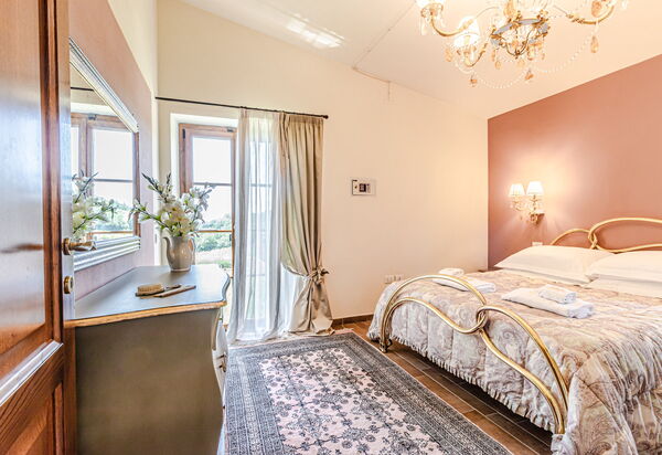 Villa la Cerbaina: Camera da letto