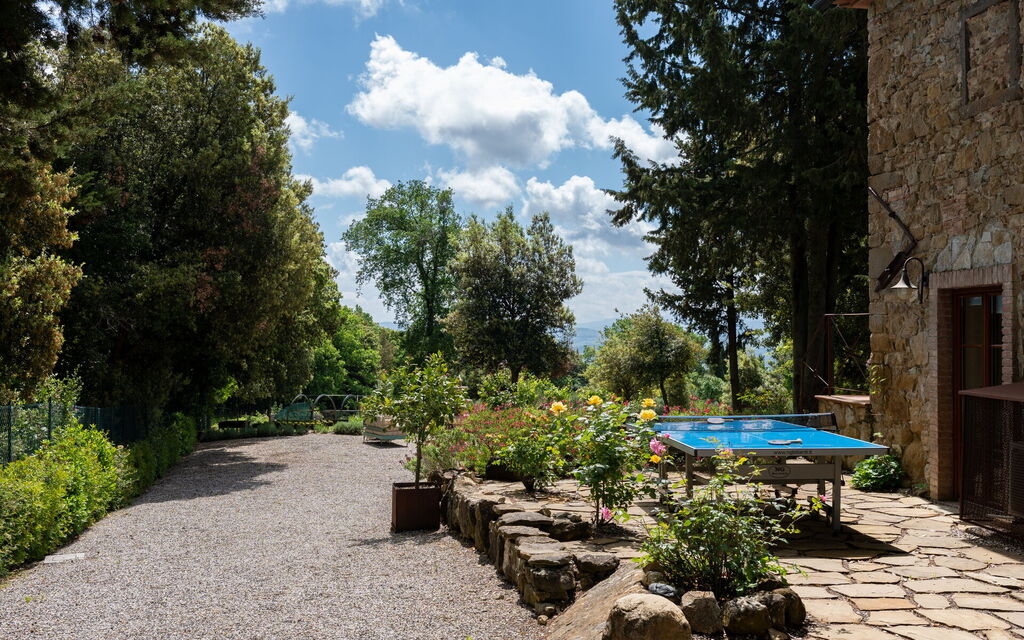 Villa la Cerbaina: Esterni, Giardino