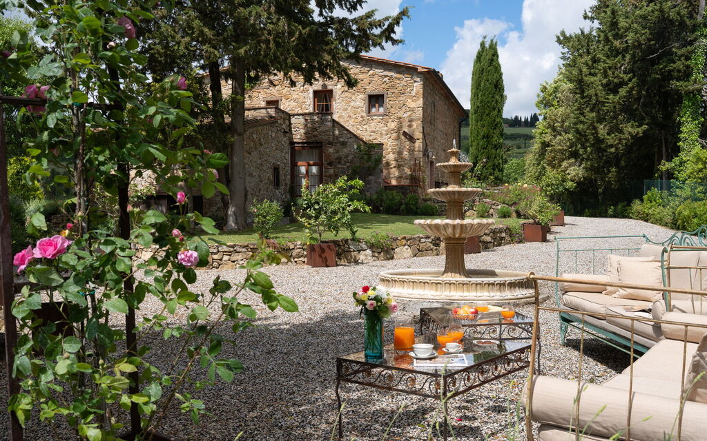 Villa la Cerbaina: all'aperto, Esterni, Giardino