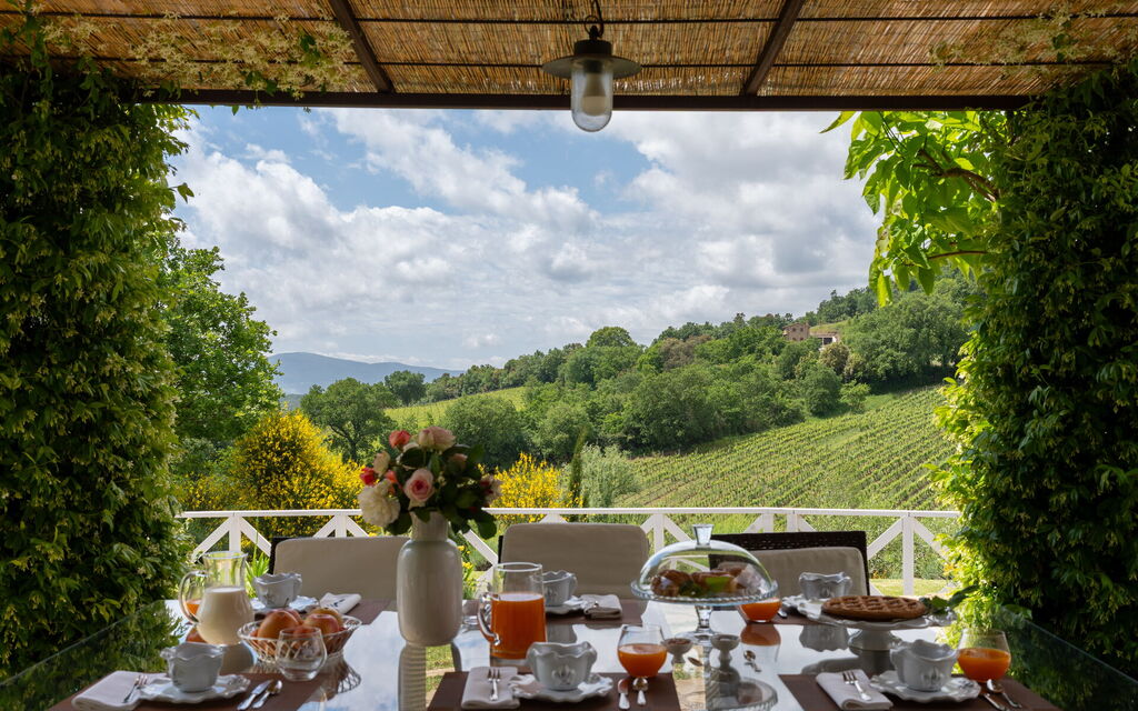 Villa la Cerbaina: all'aperto, Cibo, Esterni, Vista Panoramica