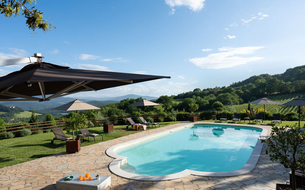 Villa la Cerbaina: Esterni, Piscina, Vista Panoramica