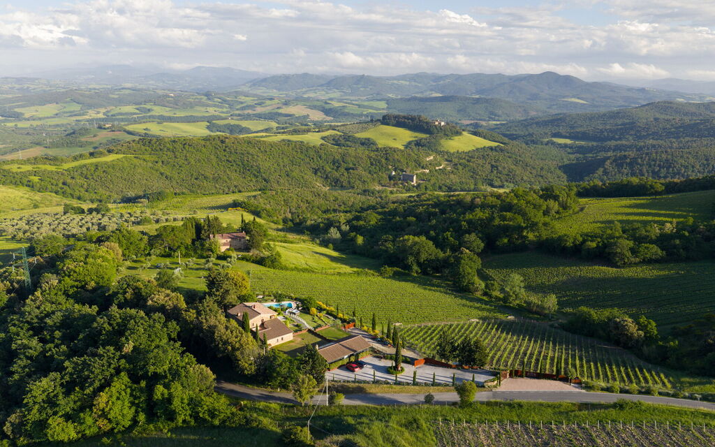 Villa la Cerbaina: Esterni, Vista Panoramica