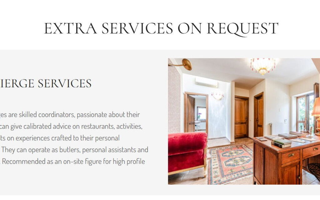 Villa la Cerbaina: Facilities