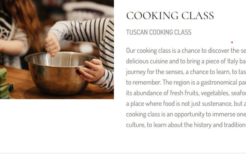 Villa la Cerbaina: Facilities