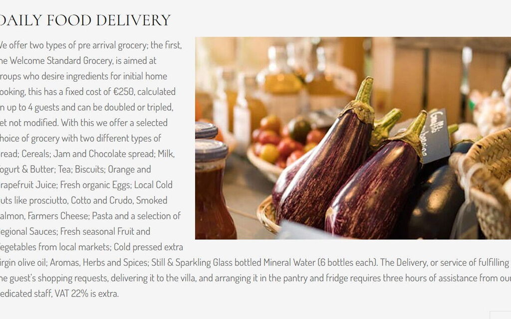 Villa la Cerbaina: Facilities