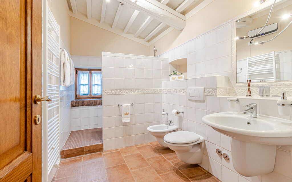 Villa la Cerbaina: Bathroom
