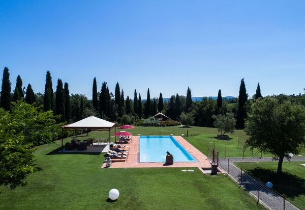 Villa Francesca: Esterni, Giardino, Piscina