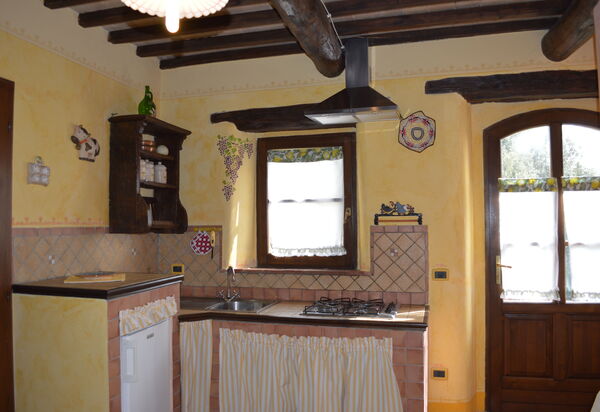 Agriturismo Bellavista, Private Pool, Val D'Orcia: Autumn, Kitchen, Spring, Summer