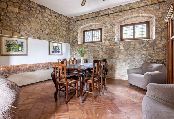 Podere le Lune with Pool, San Gimignano: Autumn, Dining Room, Living Room, Spring, Summer