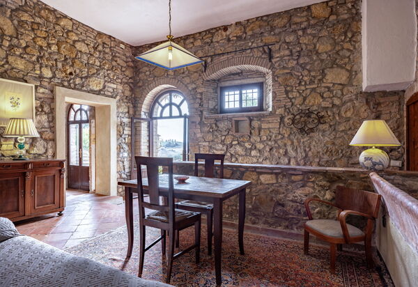 Podere le Lune with Pool, San Gimignano: Autumn, Living Room, Spring, Summer