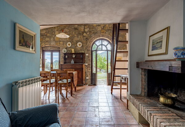 Podere le Lune with Pool, San Gimignano: Autumn, Living Room, Spring, Summer