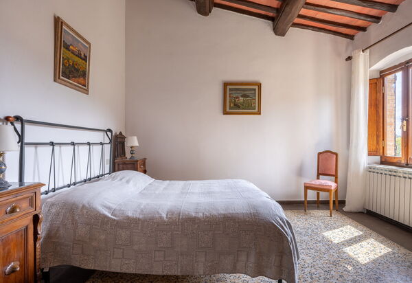 Podere le Lune with Pool, San Gimignano: Autumn, Bedroom, Spring, Summer