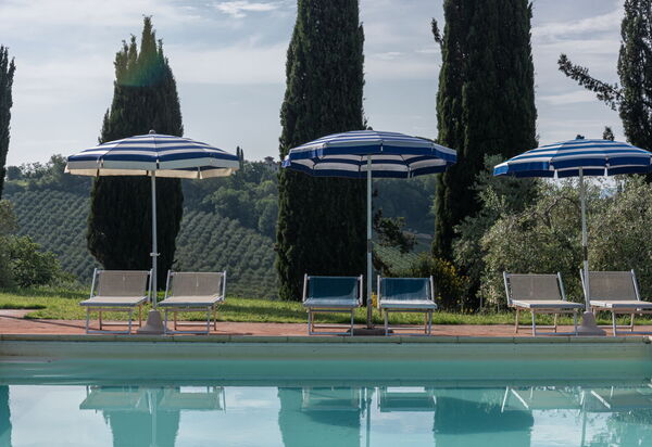 Podere le Lune with Pool, San Gimignano: Autumn, Pool, Spring, Summer