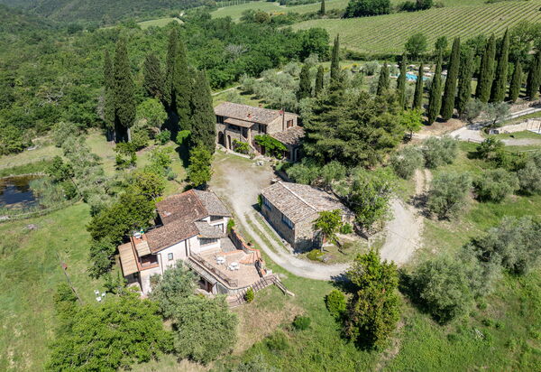 Podere le Lune with Pool, San Gimignano: Autunno, Estate, Esterni, Giardino, Primavera