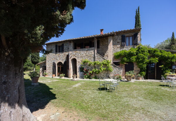 Podere le Lune with Pool, San Gimignano: Autunno, Estate, Esterni, Giardino, Primavera