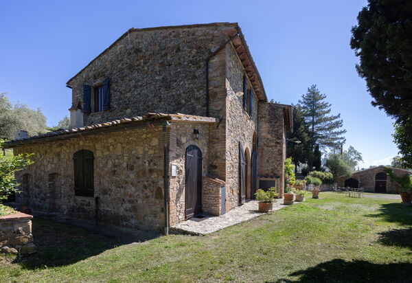 Podere le Lune with Pool, San Gimignano: Autunno, Estate, Esterni, Giardino, Primavera
