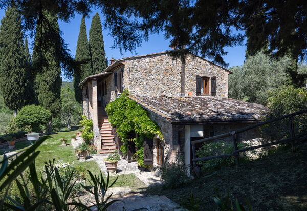 Podere le Lune with Pool, San Gimignano: Autunno, Estate, Esterni, Giardino, Primavera