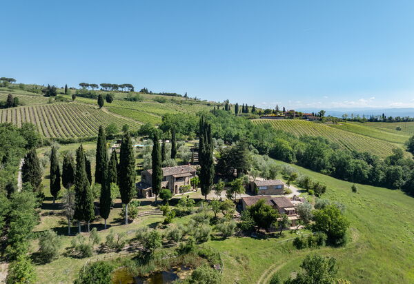 Podere le Lune with Pool, San Gimignano: Autunno, Estate, Esterni, Giardino, Primavera