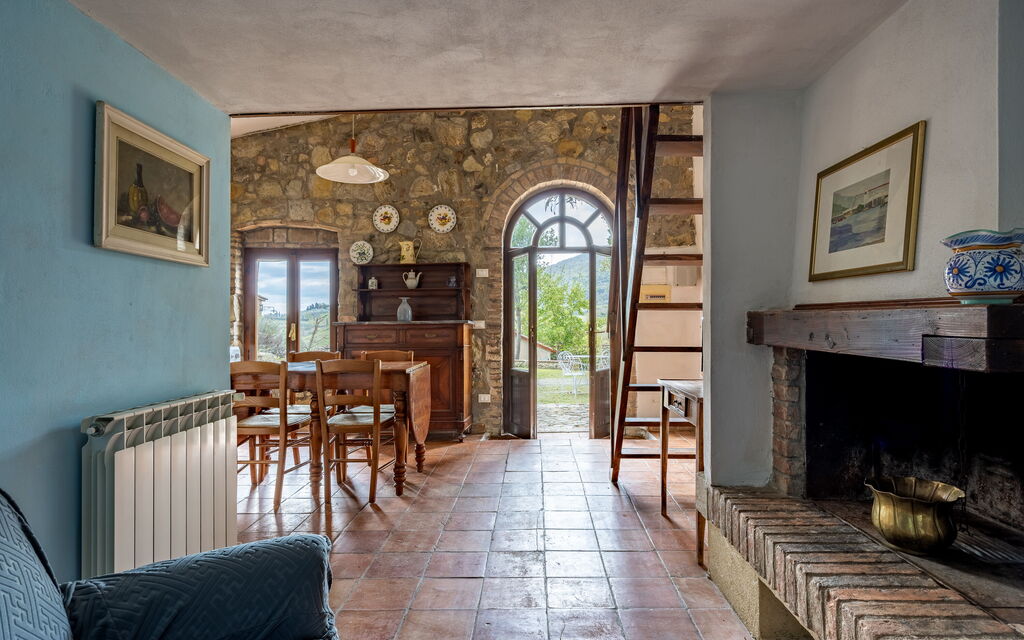 Podere le Lune with Pool, San Gimignano: Autunno, Estate, Primavera, Soggiorno