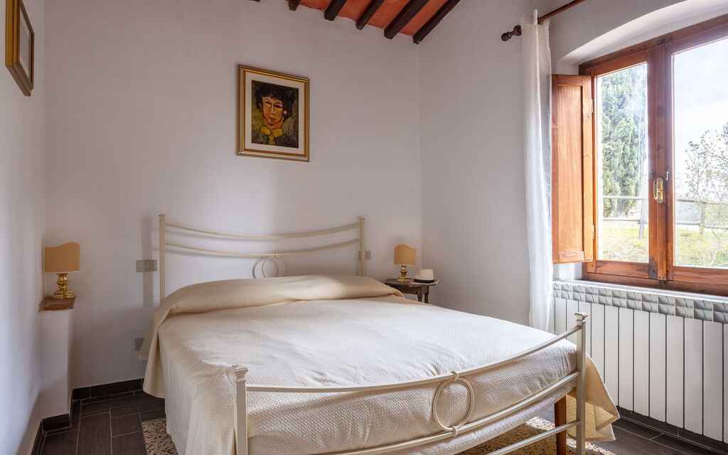 Podere le Lune with Pool, San Gimignano: Autunno, Camera da letto, Estate, Primavera