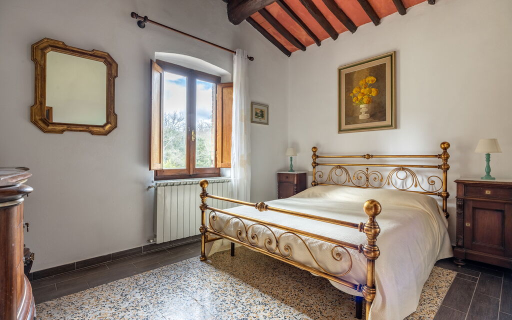 Podere le Lune with Pool, San Gimignano: Autunno, Camera da letto, Estate, Primavera