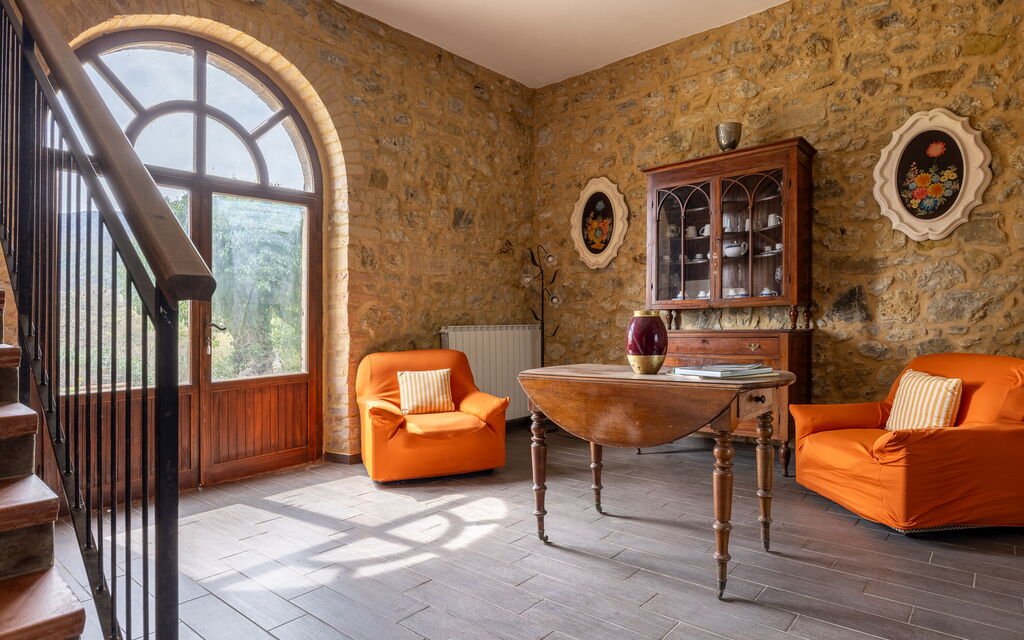 Podere le Lune with Pool, San Gimignano: Autunno, Estate, Primavera, Soggiorno