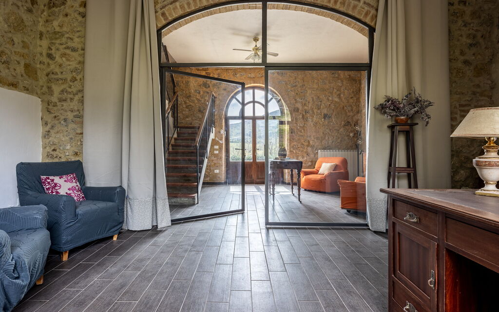 Podere le Lune with Pool, San Gimignano: Autunno, Estate, Primavera, Soggiorno