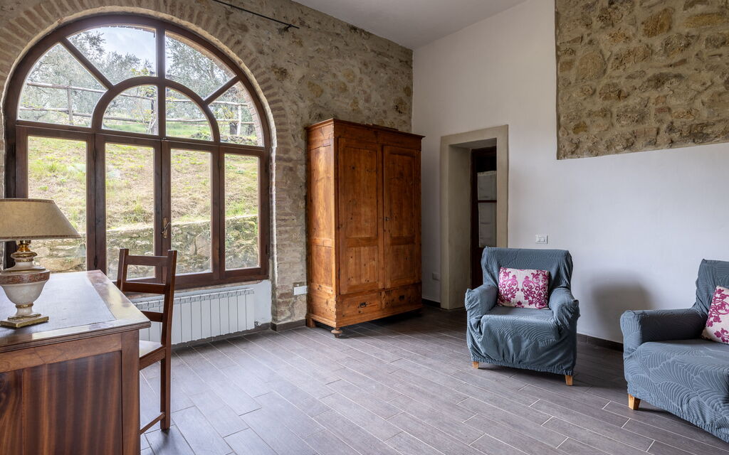 Podere le Lune with Pool, San Gimignano: Autunno, Estate, Primavera, Soggiorno