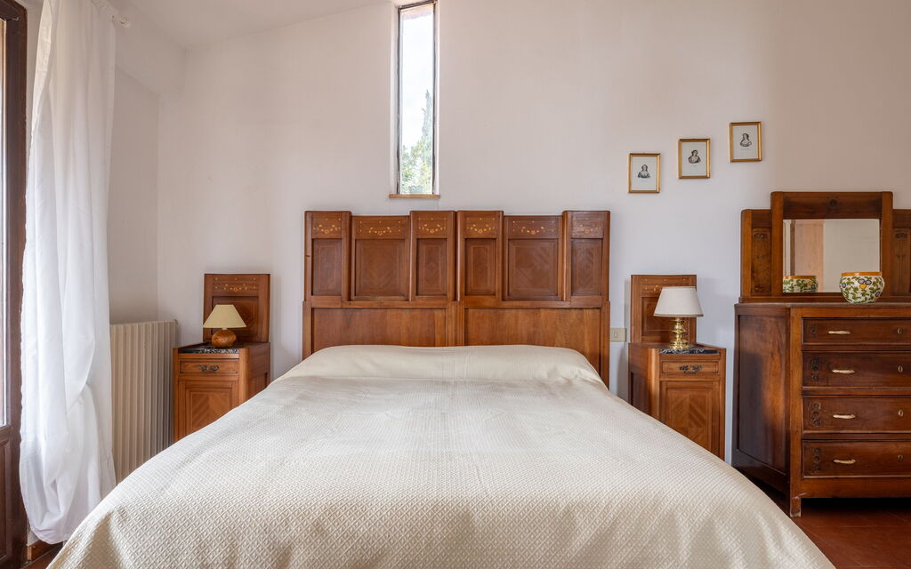 Podere le Lune with Pool, San Gimignano: Autunno, Camera da letto, Estate, Primavera