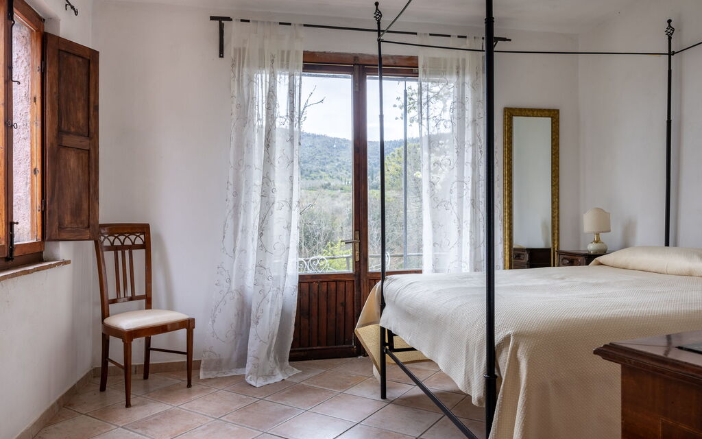 Podere le Lune with Pool, San Gimignano: Autunno, Camera da letto, Estate, Primavera