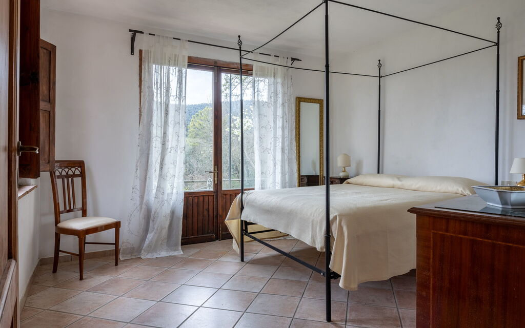 Podere le Lune with Pool, San Gimignano: Autunno, Camera da letto, Estate, Primavera