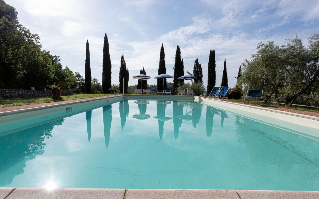 Podere le Lune with Pool, San Gimignano: Autunno, Estate, Piscina, Primavera
