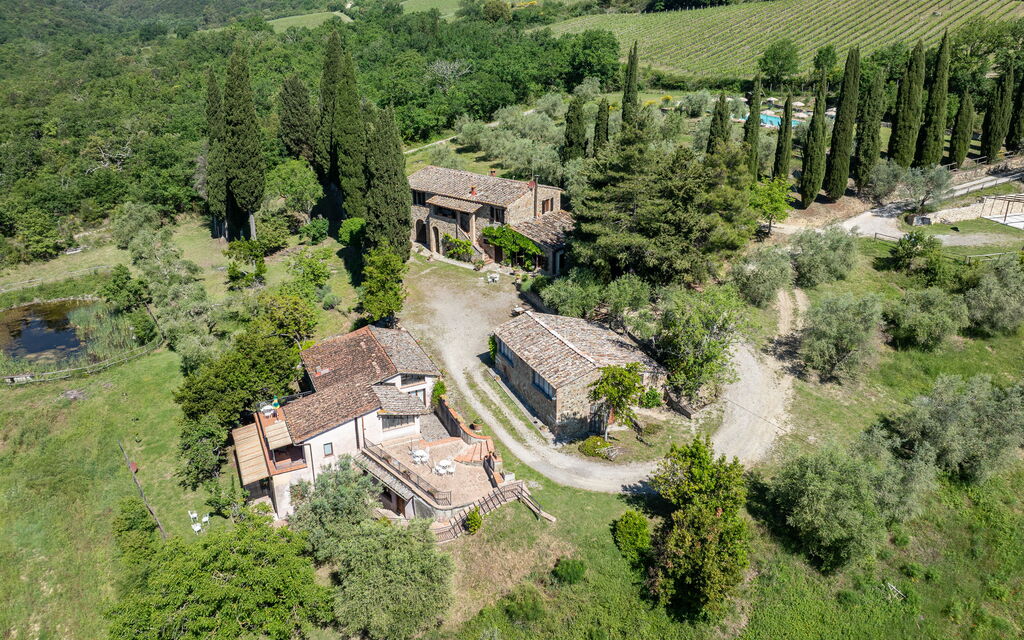 Podere le Lune with Pool, San Gimignano: Autumn, Building Exterior, Garden, Spring, Summer
