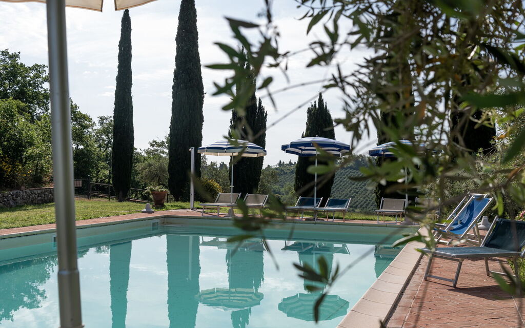 Podere le Lune with Pool, San Gimignano: Autunno, Estate, Piscina, Primavera