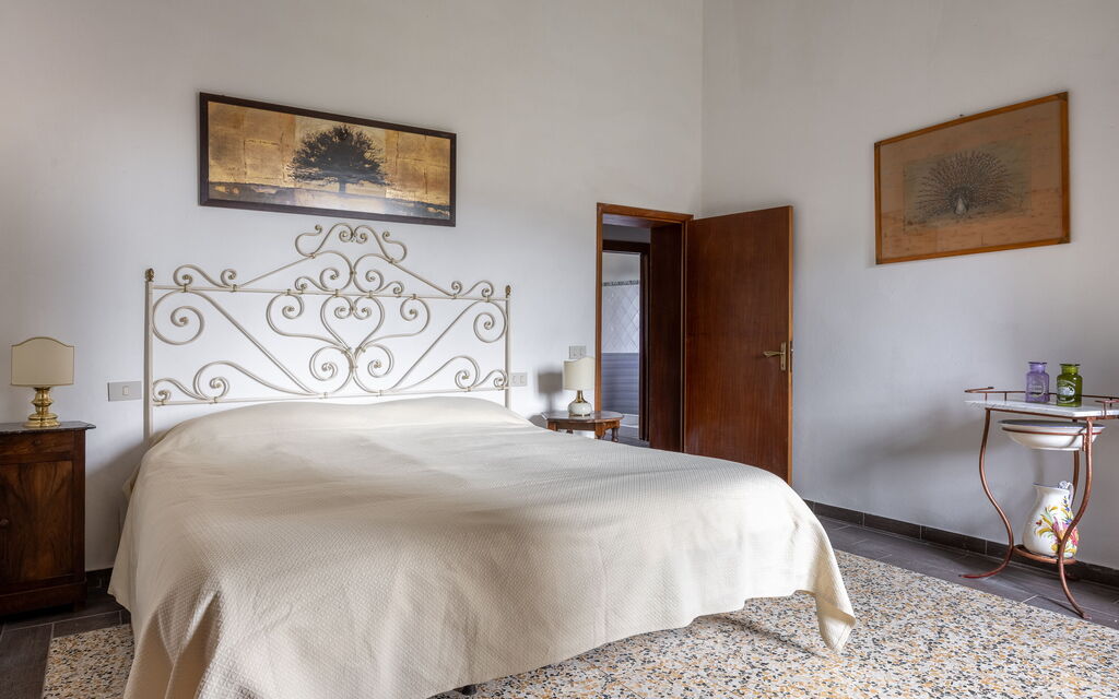 Podere le Lune with Pool, San Gimignano: Autunno, Camera da letto, Estate, Primavera