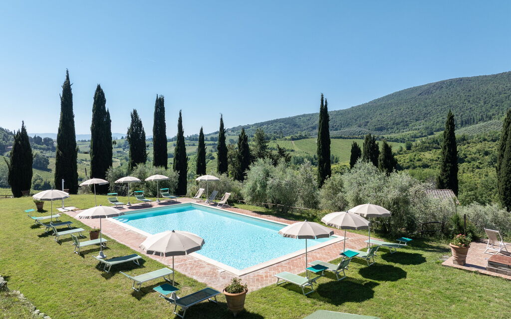 Podere le Lune with Pool, San Gimignano: Autumn, Pool, Spring, Summer