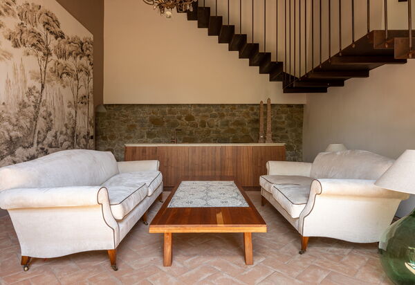 Villa Il Casalino, Florentine Hills with Pool: Autumn, Kitchen, Living Room, Spring, Summer