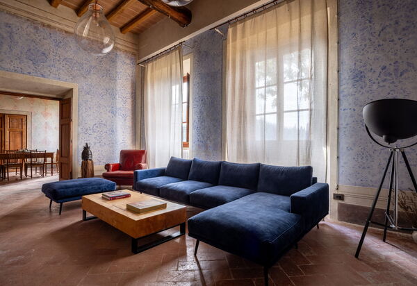 Villa Il Casalino, Florentine Hills with Pool: Autumn, Living Room, Spring, Summer
