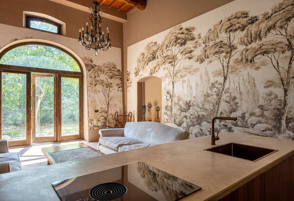 Villa Il Casalino, Florentine Hills with Pool: Autumn, Kitchen, Living Room, Spring, Summer
