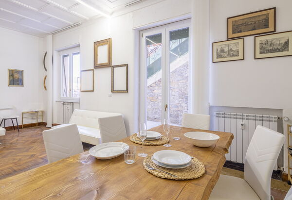 La Casa di Bruno, Terrace, in the Heart of Genova: Autunno, Cucina, Estate, Primavera