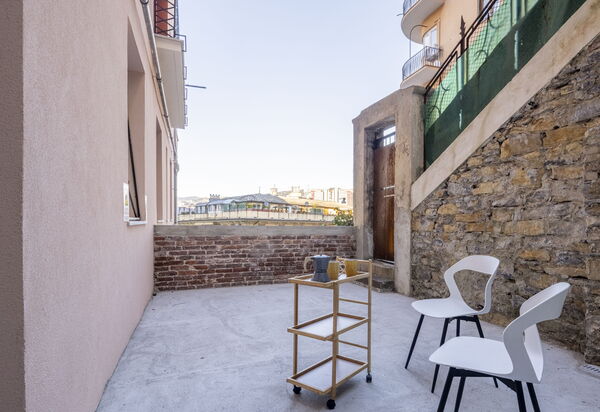 La Casa di Bruno, Terrace, in the Heart of Genova: Autunno, Balcone / Terrazza / Patio, Estate, Primavera