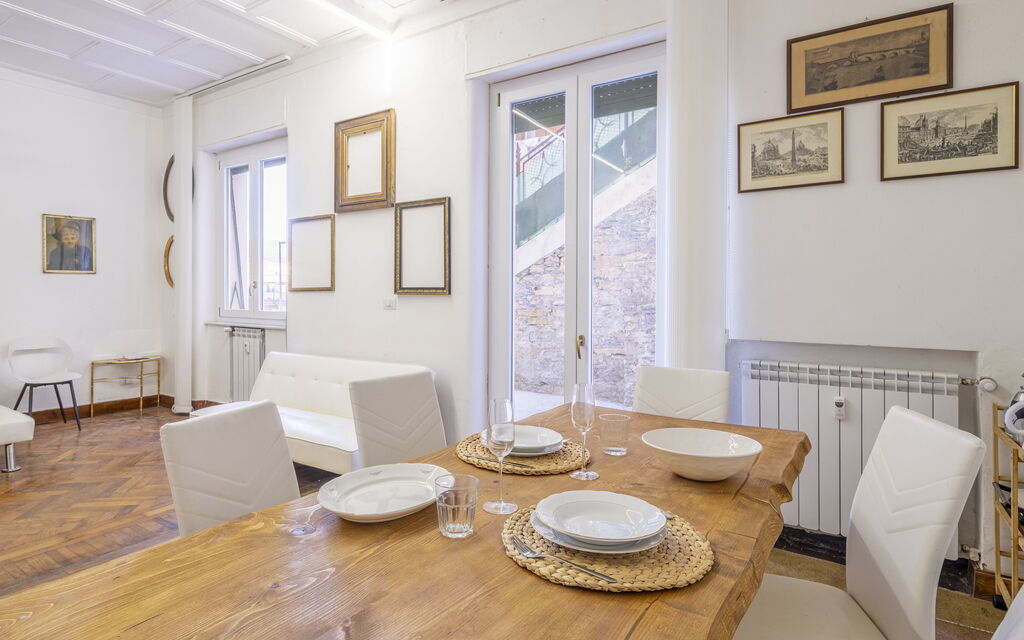 La Casa di Bruno, Terrace, in the Heart of Genova: Autumn, Kitchen, Spring, Summer