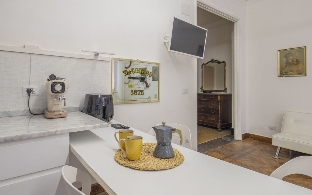 La Casa di Bruno, Terrace, in the Heart of Genova: Autumn, Kitchen, Spring, Summer