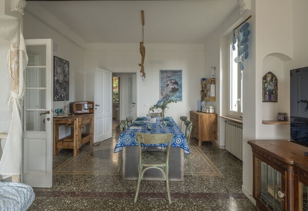 Focaincontromano Seaview, Genova: Autunno, Estate, Primavera, Sala da pranzo, Soggiorno